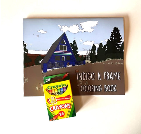 Coloring book + Crayons